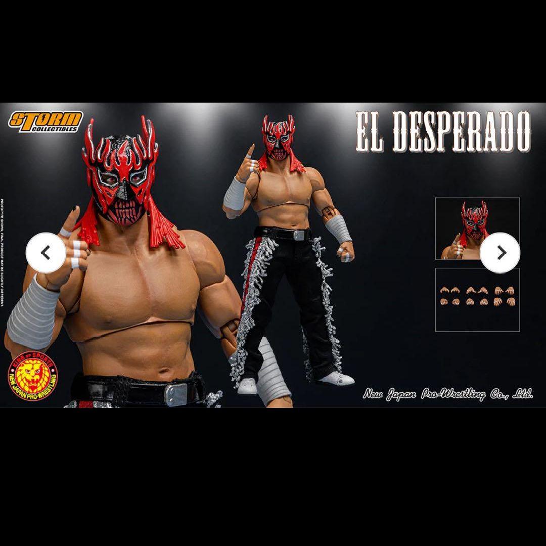 新品未開封　アクションフィギュア エル・デスペラード ブラック×レッドver. 新品未開封 アクションフィギュア エル・デスペラード ブラック×レッド