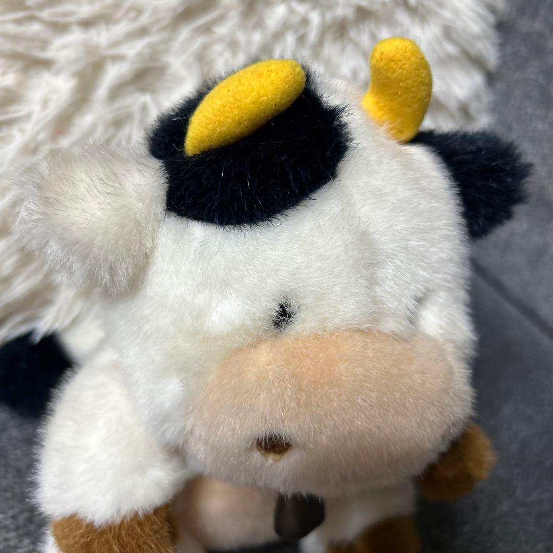 ヒロクンハウス うし 牛 ぬいぐるみ レトロ 当時物 - メルカリ