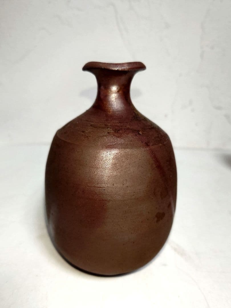 4本】備前焼 徳利 花瓶 一輪挿し 陶器 伝統工芸品 作家 茶道 華道 花器