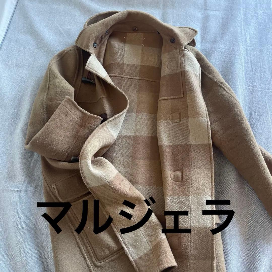 マルジェラベージュ ダッフルコート フード付き 24SS new/Maison Margiela ウールダッフルコート Coat Camel (Maison