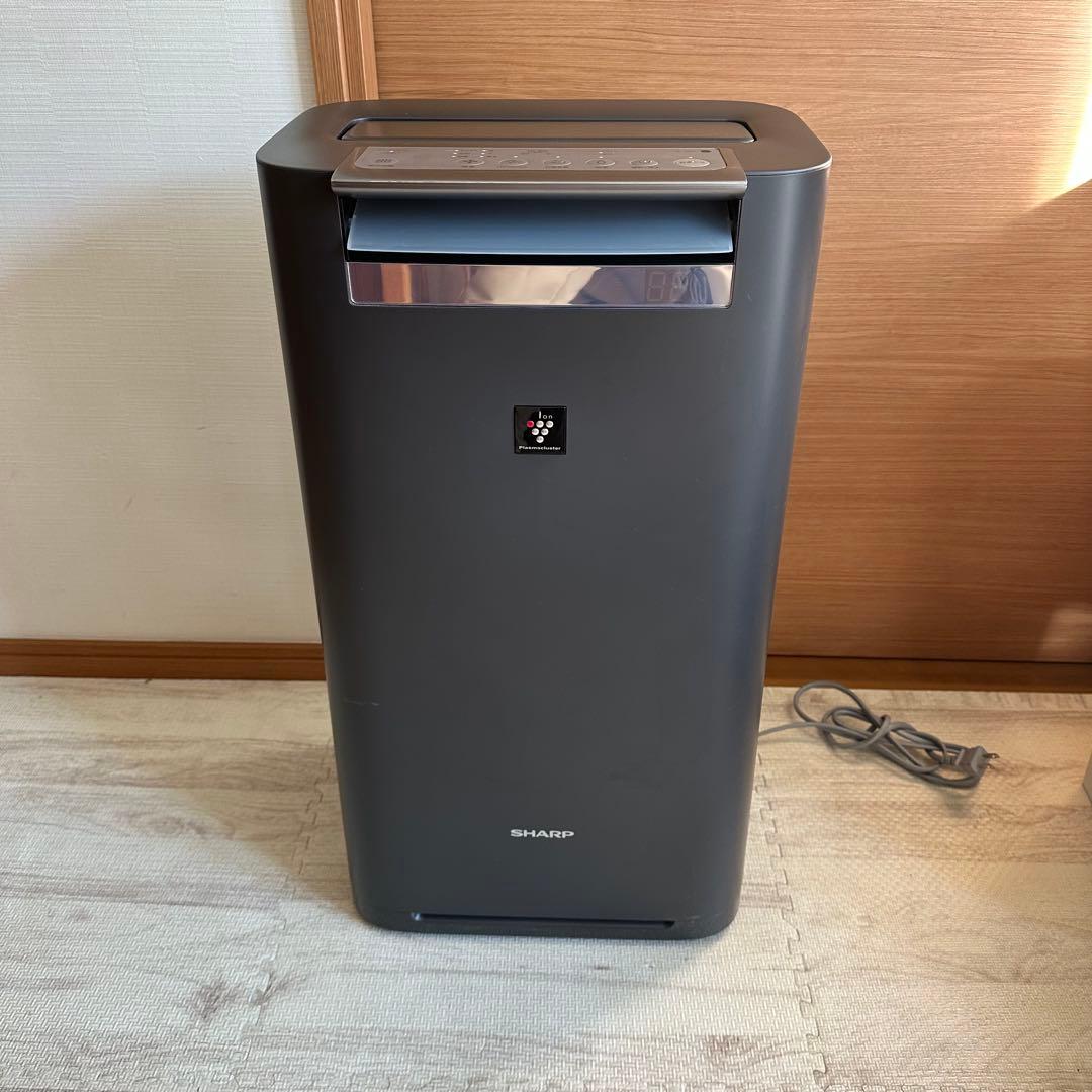 SHARP KI-JS50-H空気清浄機 シャープ SHARP 加湿空気清浄機 KI-SS50-H / グレー プラズマ