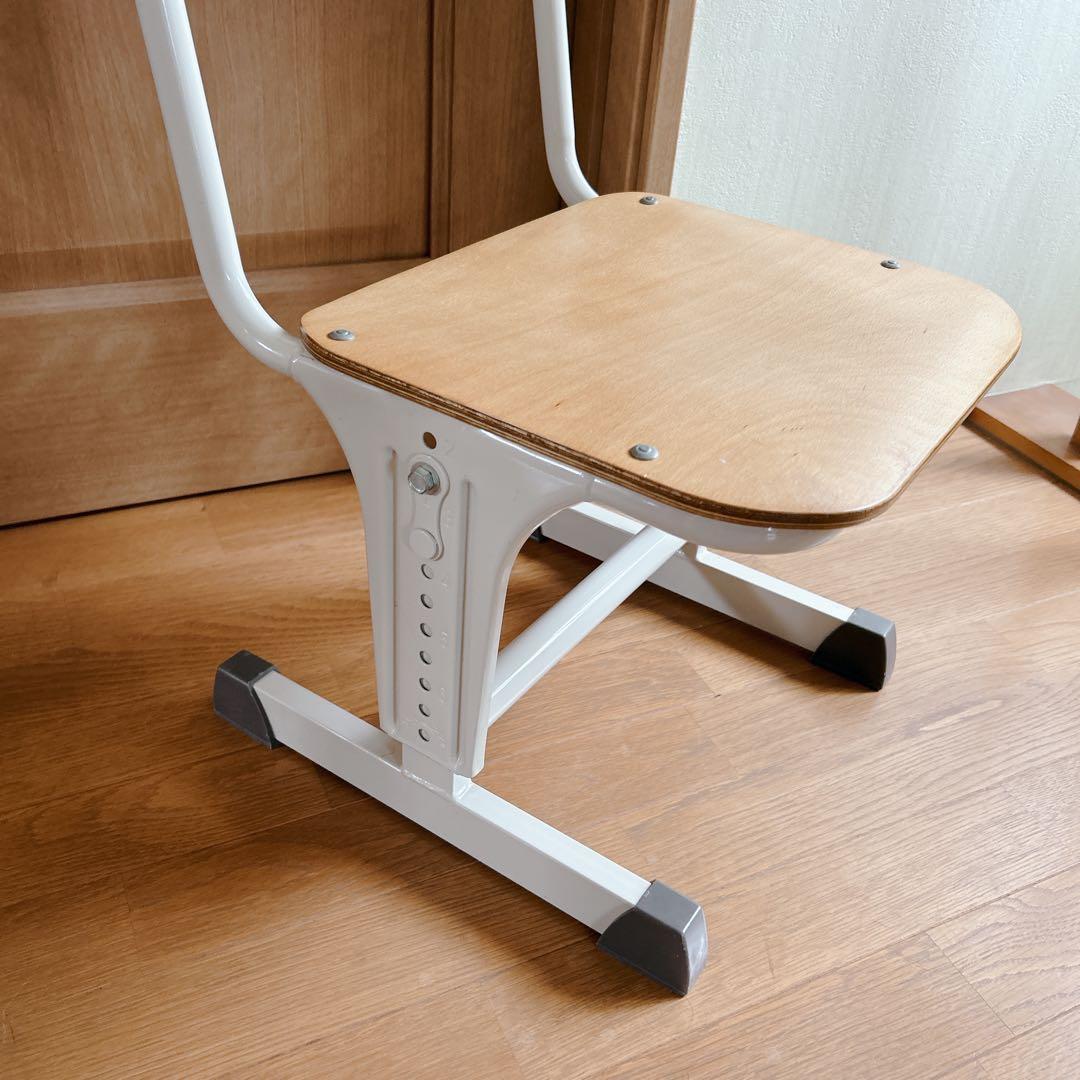 極美品 ダイイチ 第一工業 SSデスク チェア 学校 机 椅子 セット 希少