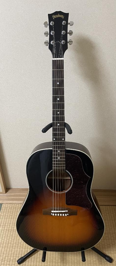Headway HJ-45S SB アコースティックギター Headway アコースティックギター Headway HJ-45S BLK(レビュー特典付き