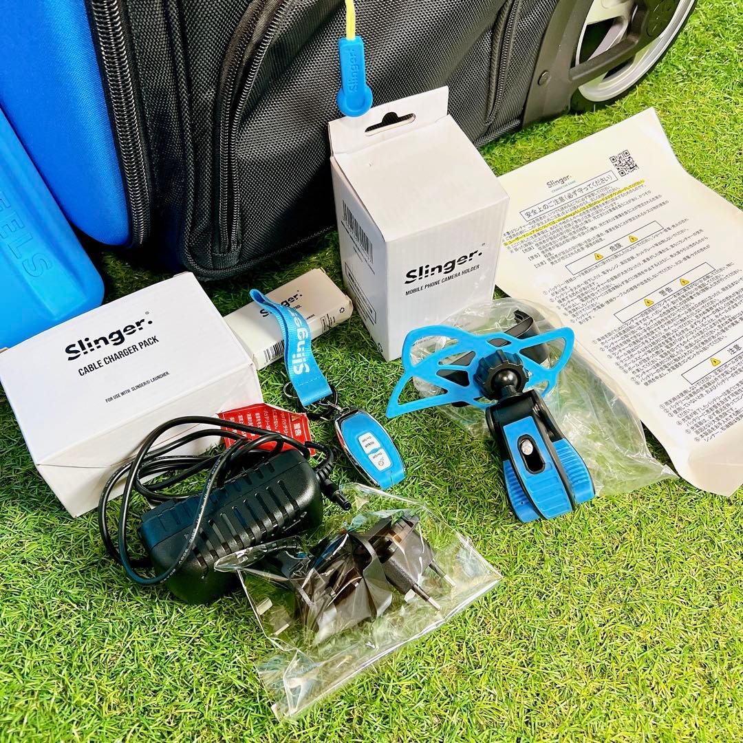 新型 スリンガーバッグ Slinger Bag テニス球出しマシン オシレーター