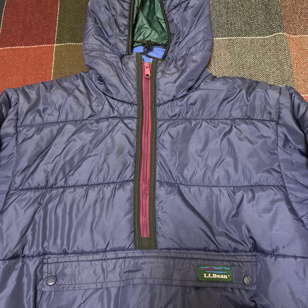 じ*ん様 L.L.Bean アノラック プルオーバー プリマロフト 80s パー