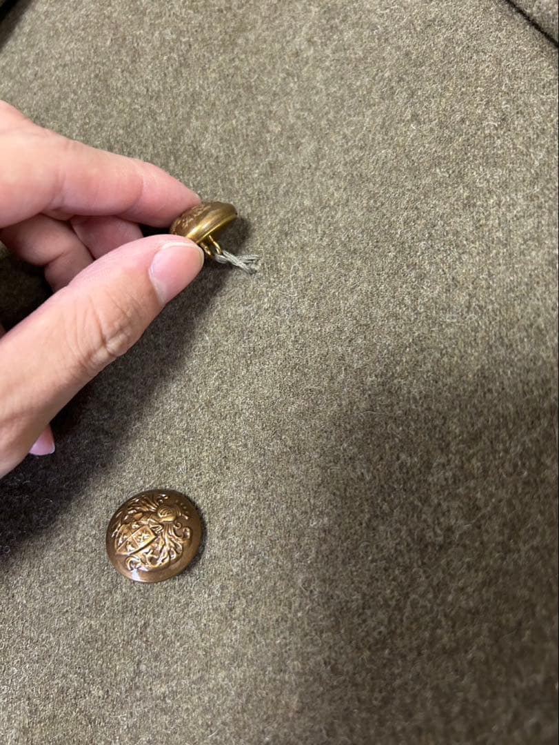 Balmain Homme AW11 Pコート ウールコート 46 - メルカリ