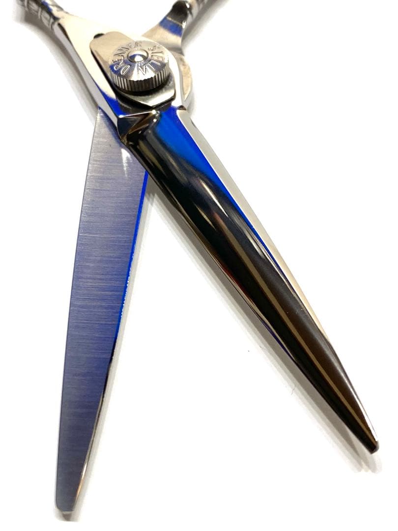 6インチ 板バネ コバルト カットシザー 理容 美容 鋏 ボールベアリング