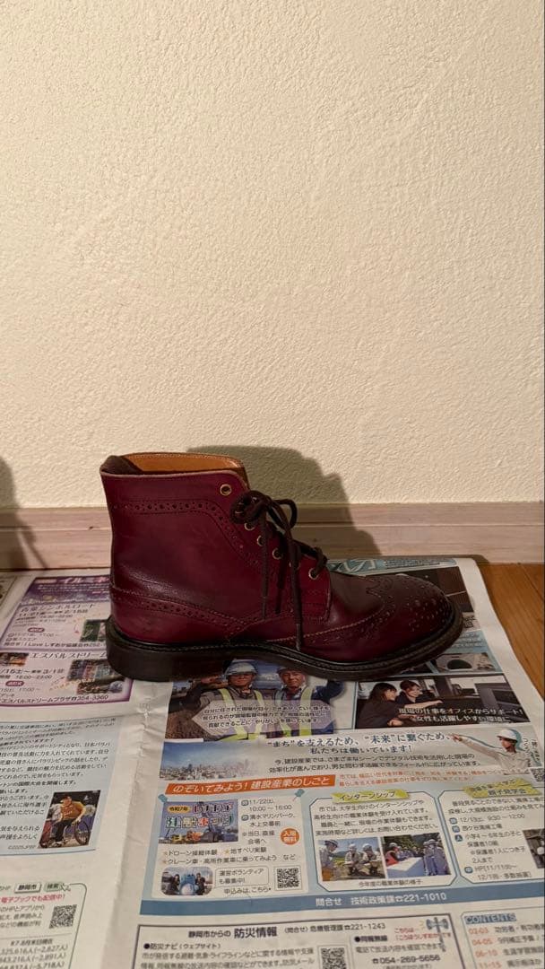 ま*こ様 Trickers L5411 Burnished Brogueブーツ - メルカリ