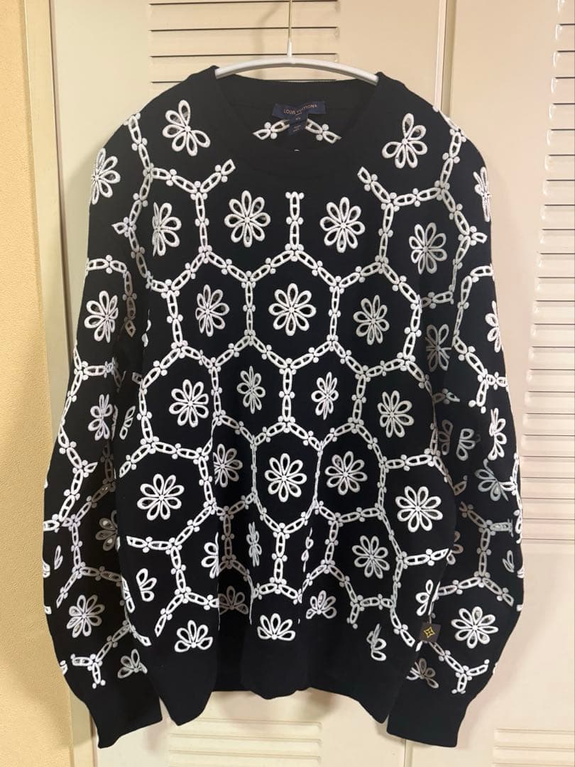 ルィヴィトン　ニット LOUIS VUITTON - 『LOUIS VUITTON』ルイヴィトン (XXL) モノグラム編み