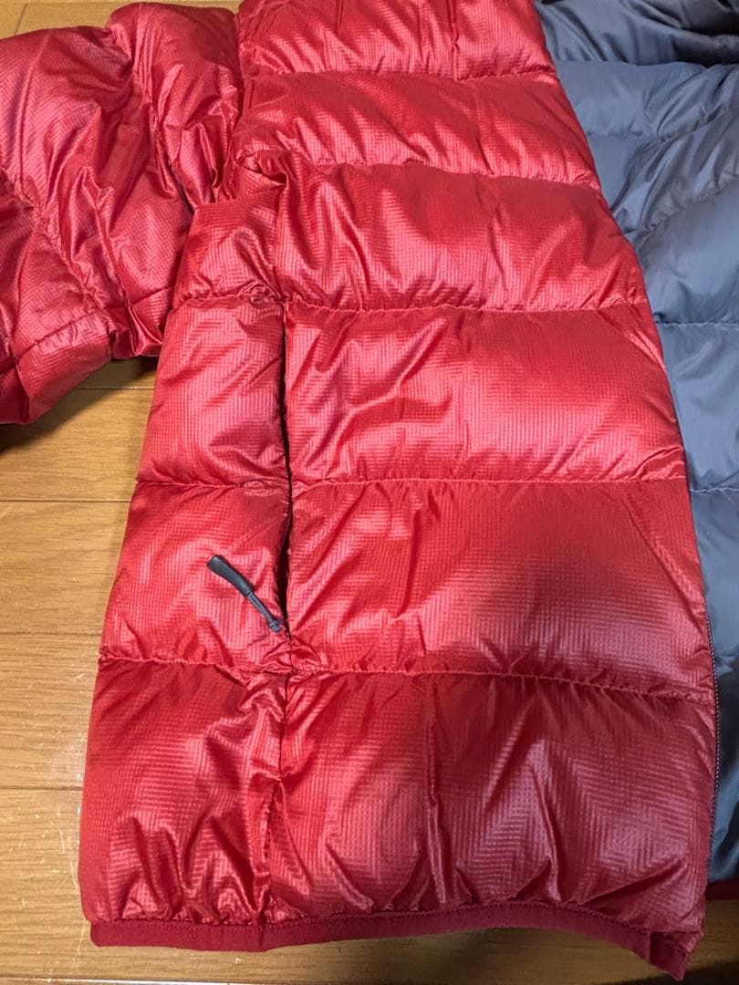 宮城リョータ様専用 monbell 赤 ダウンジャケット - メルカリ