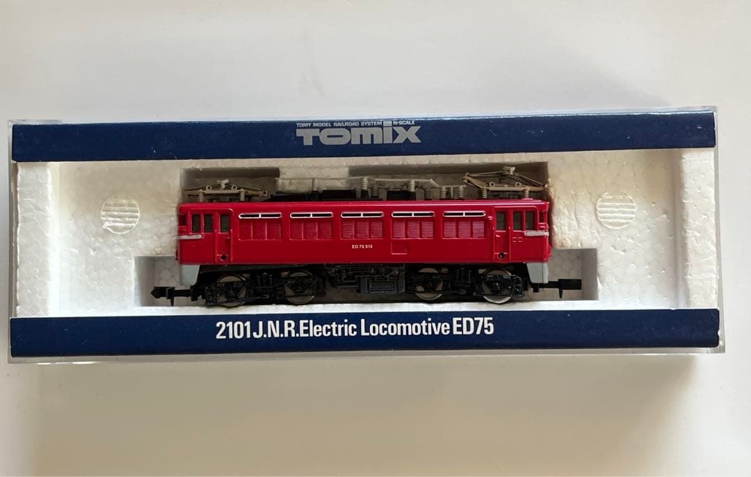 鉄道模型Nゲージ TOMIX ED75 2101 電気機関車 - メルカリ