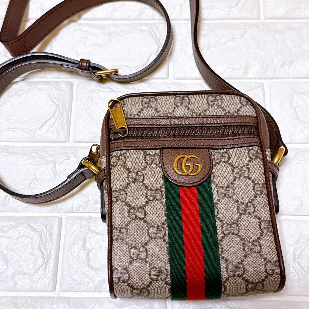 GUCCI オフィディアGGショルダーバッグ GUCCI☆〔オフィディア〕GG ミニ ショルダーバッグ☆すぐ届く！ (GUCCI
