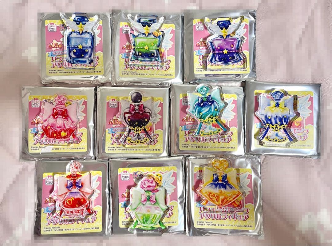 セーラームーンストアオリジナル パフュームモチーフアクリルフィギュア