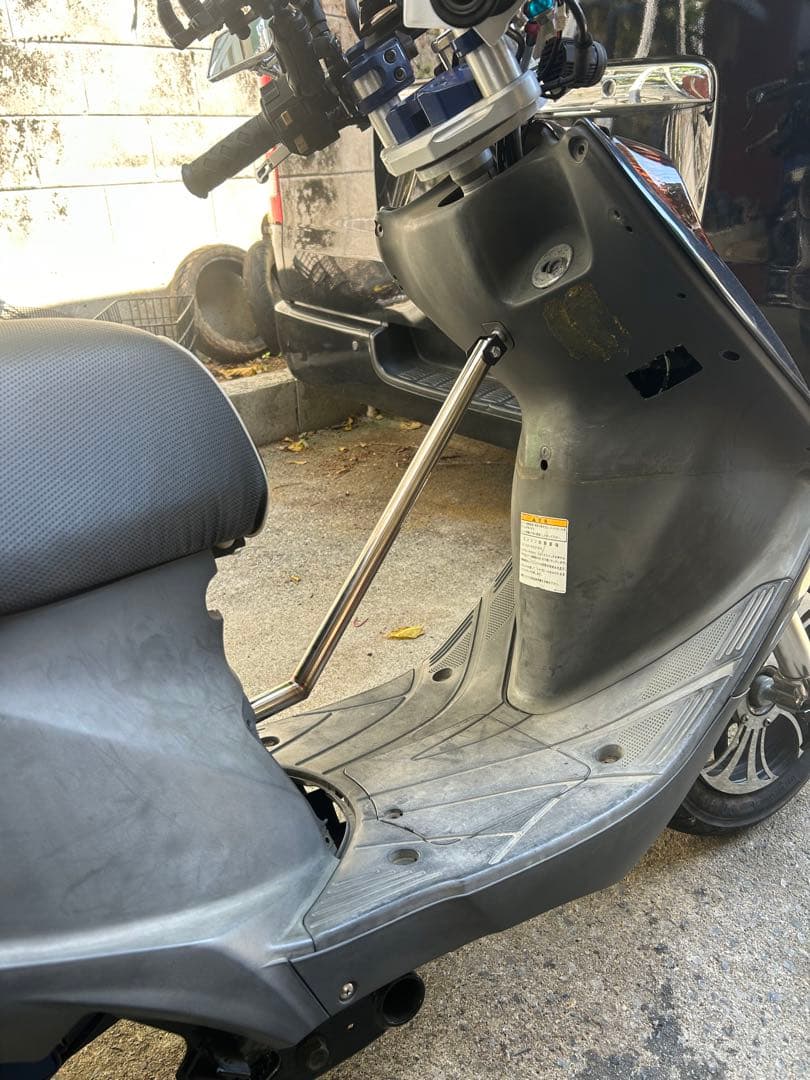 アドレスV125フレーム補強バーセンターバーワンオフワンツーアド