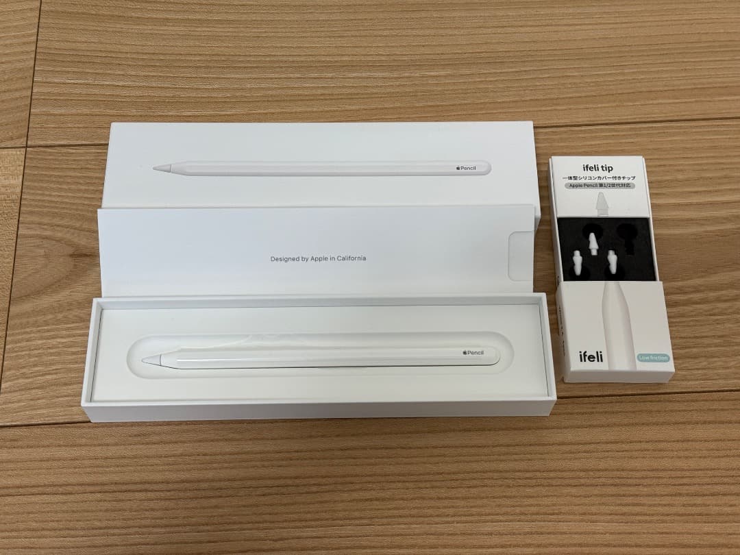 【超美品・おまけあり】Apple Pencil 第2世代 ※新品ペン先3個付き アップルペンシル ペン先 3個セット Apple Pencil 第2世代 第一世代