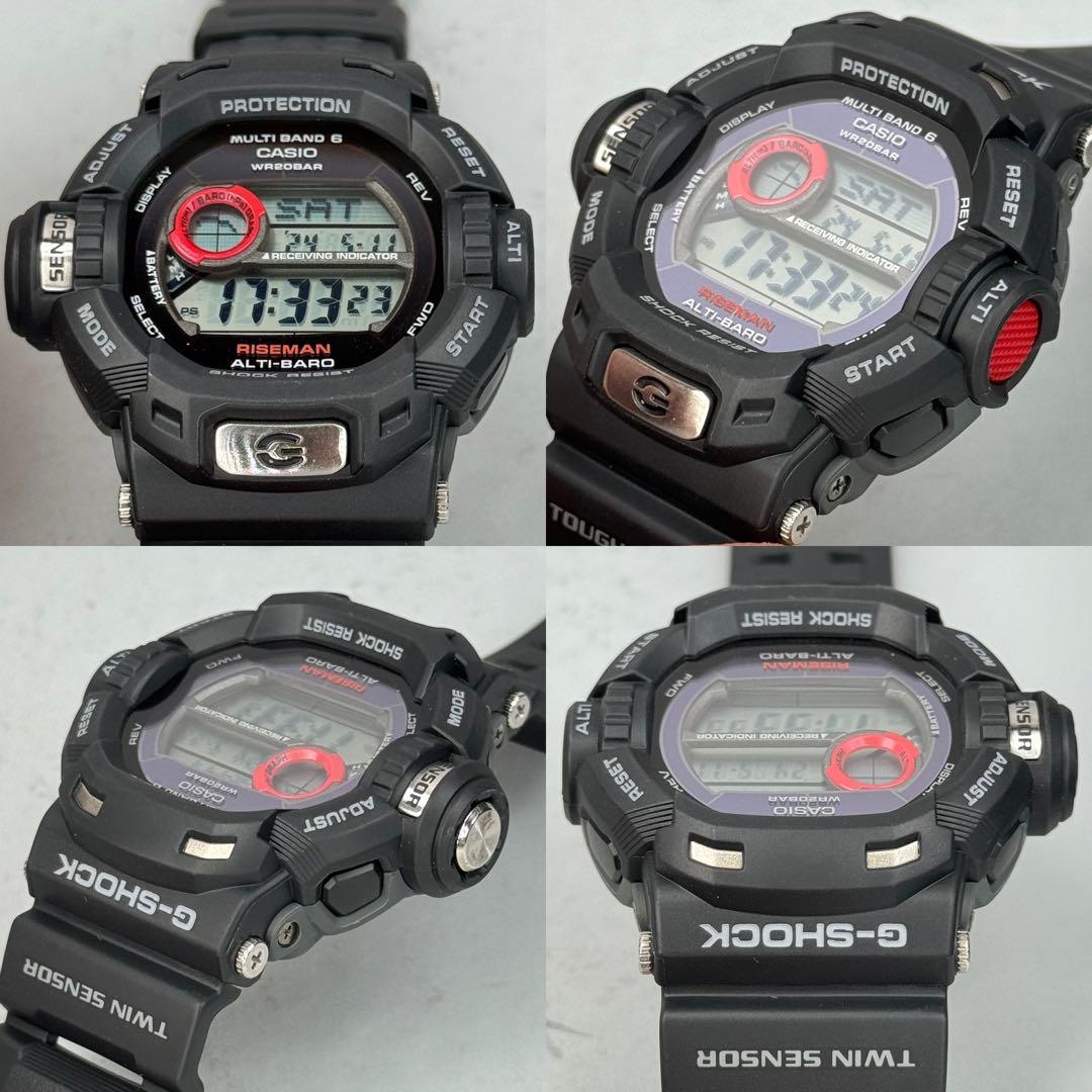 未使用 G-SHOCK GW-9200 RISEMANライズマン 電波ソーラー - メルカリ