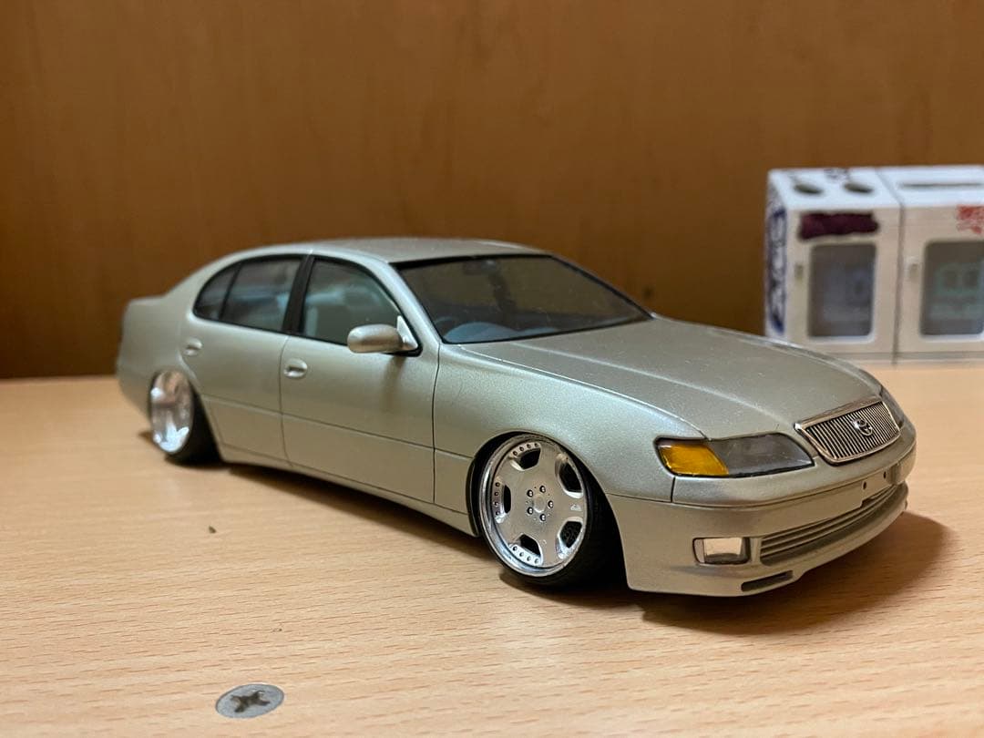 アオシマ　14アリスト　1/24完成品　最終値下げ Amazon.co.jp: アオシマ14アリスト完成品 : おもちゃ