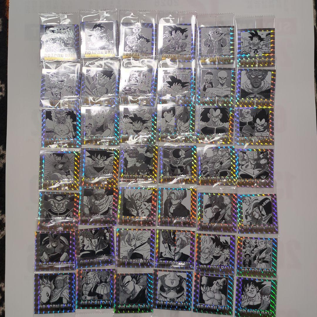 ドラゴンボール40周年記念 オリジナルシールウエハース全42種フルコンプ ドラゴンボール40周年記念 オリジナルイラストレーション シール