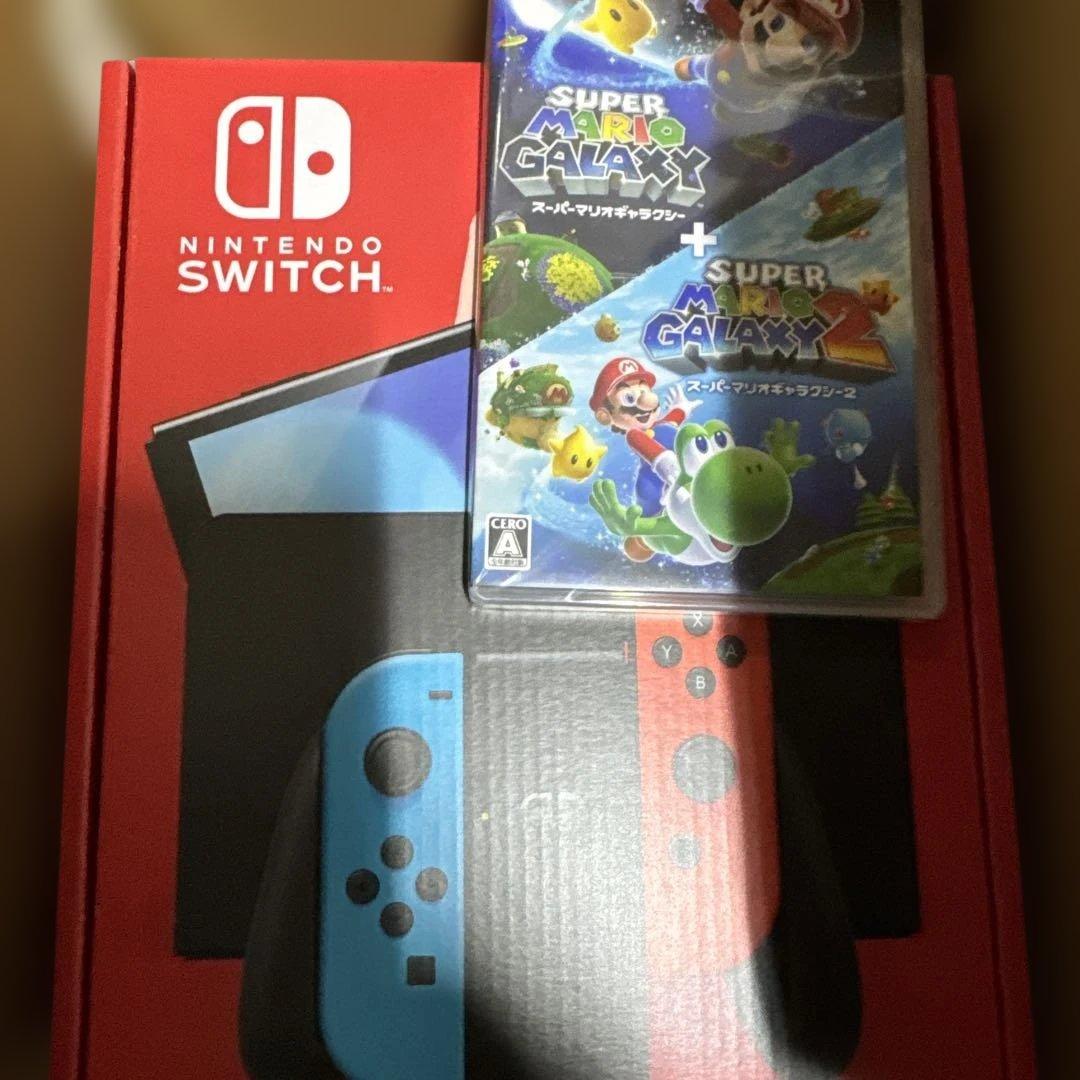 Nintendo Switch 有機EL+ ソフト1本セット Switch】 ☆ニンテンドースイッチ本体 Nintendo Switch（有機ELモデル