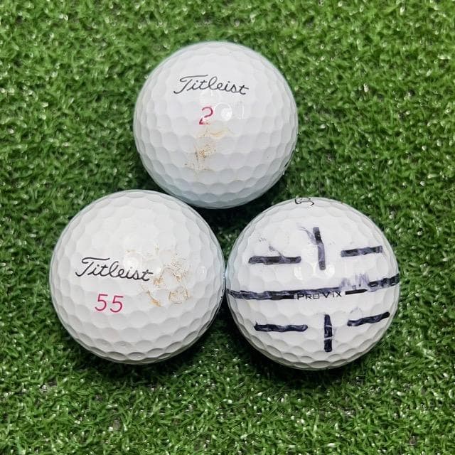 B71】Titleist PROV1X 2025年 白 ロストボール24球 - メルカリ
