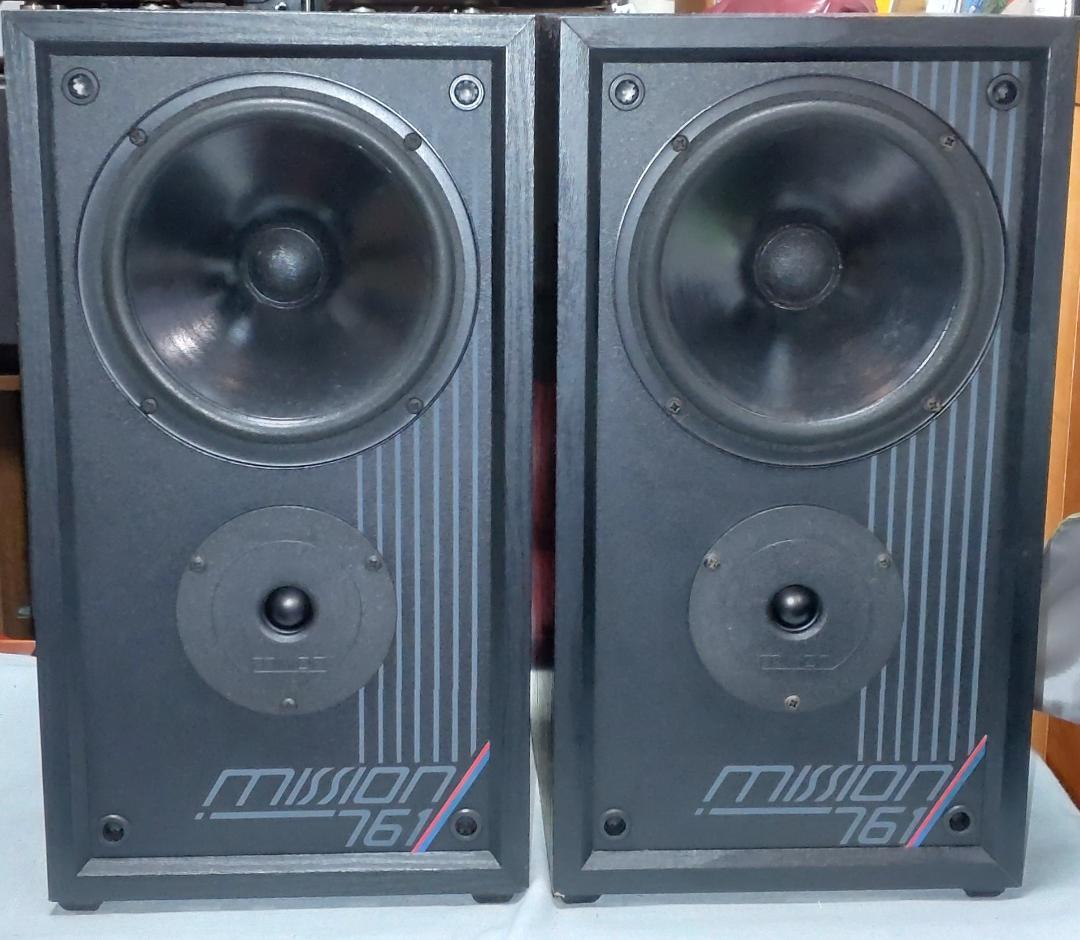 MISSION ミッション 2ウェイ　スピーカー 761 ペア　イングランド ミッションの最新スピーカーは、搾りたてのオレンジのようなフレッシュ