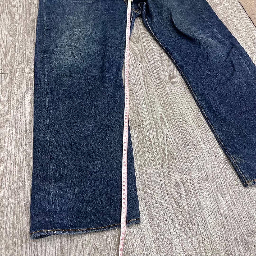 LEVI'S 501 W40 L32 リジットデニム インディゴ - メルカリ