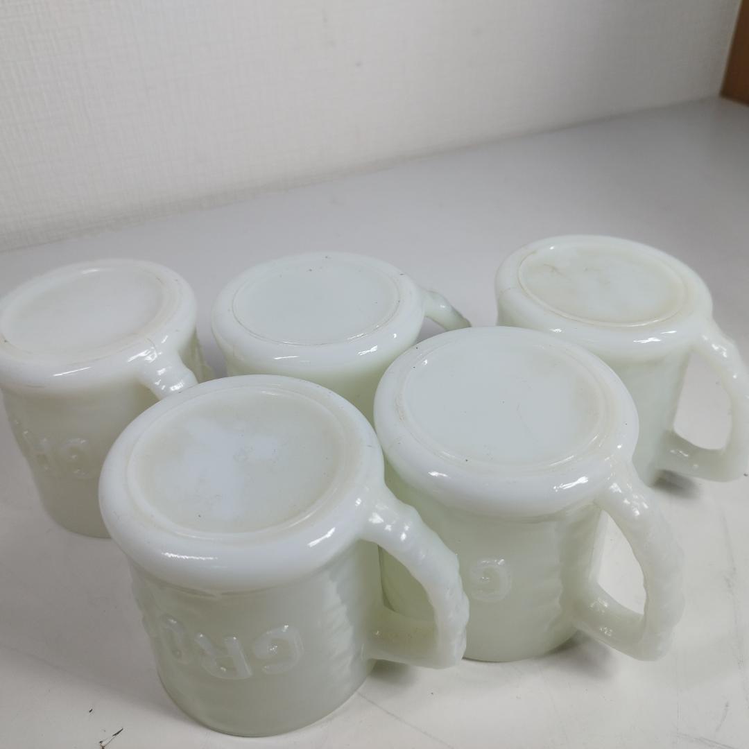 ファイヤーキング グロッグ マグカップ セット Fire King 恐 IA9Z