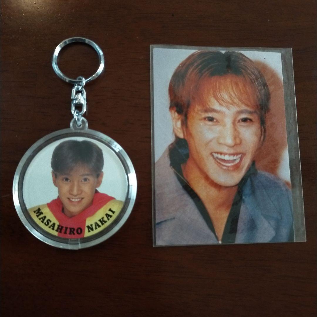 SMAP 中居正広 キーホルダー 写真 ジャニーズ グッズ - メルカリ