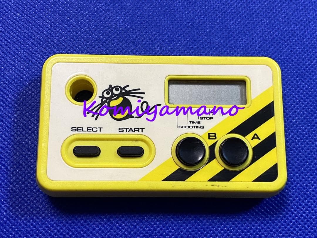 当時 日本製 シュウォッチ ハドソン SHOOTING WATCH HUDSON シュウォッチ 連射測定器付時計 再販 高橋名人 ハドソン HUDSON ハチ助