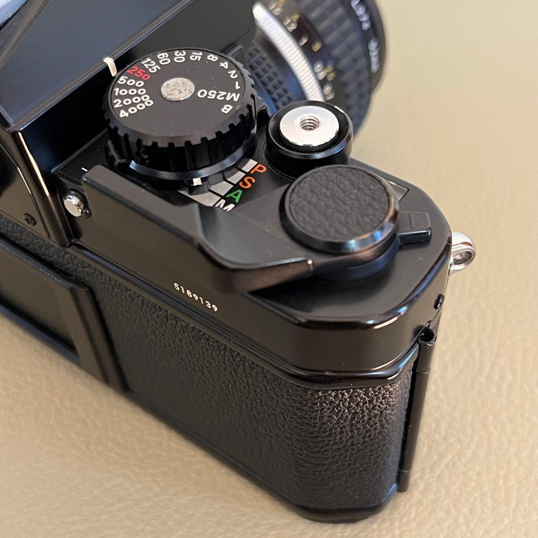 Nikon ニコン FA ブラック＋Ai-s 50mm f/1.4＋MD-15