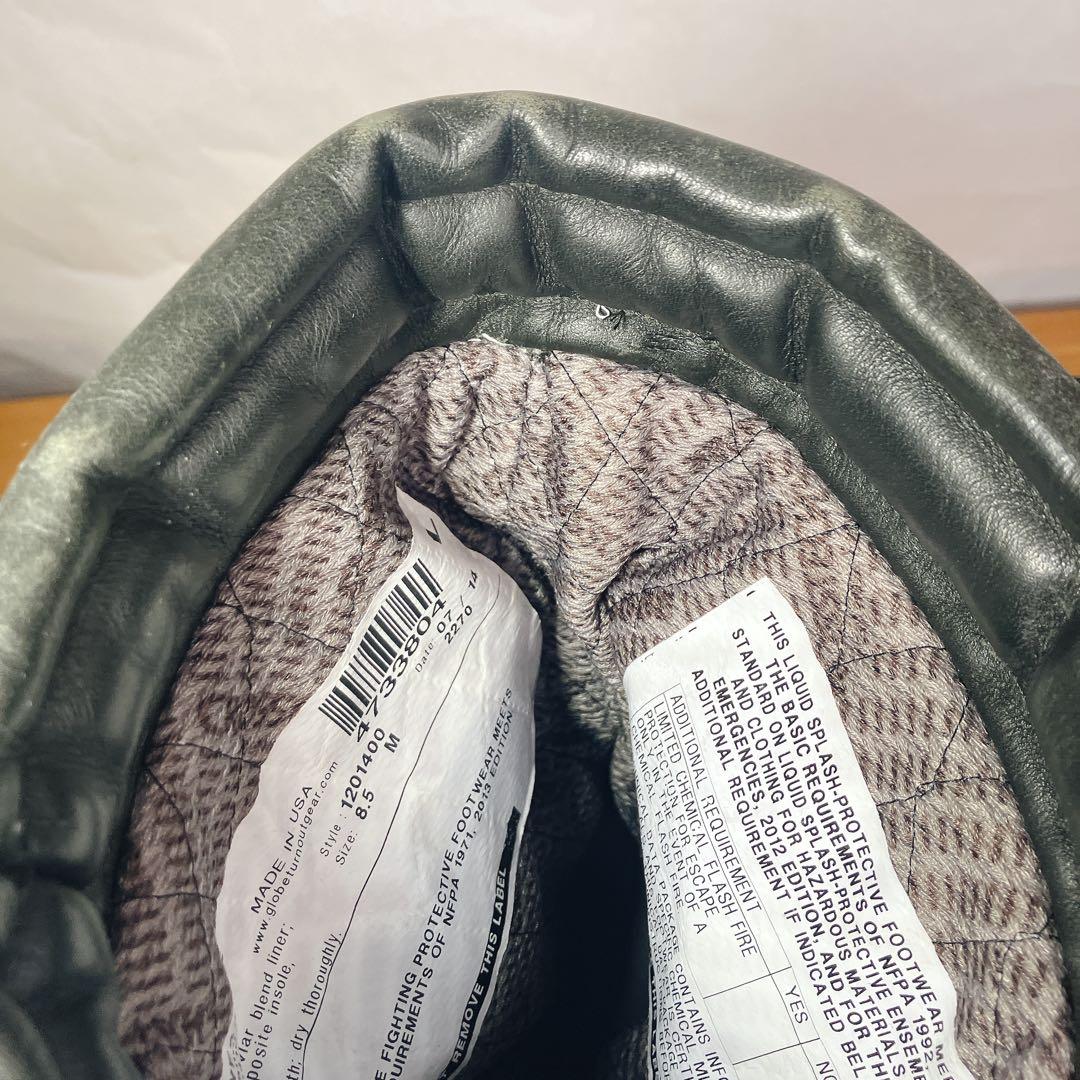 GLOBE 消防用ブーツ ターンアウトギア NFPA規格 US8.5 - メルカリ