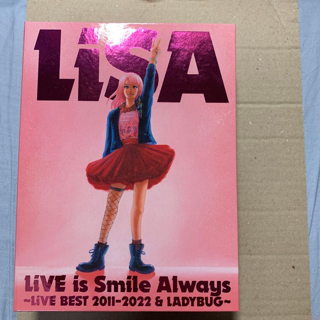 LiSA/LiVE is Smile Always～LiVE BEST 201… LiSA LiVE is SMiLE ALWAYS -LANDER- Concert Album Now Streaming