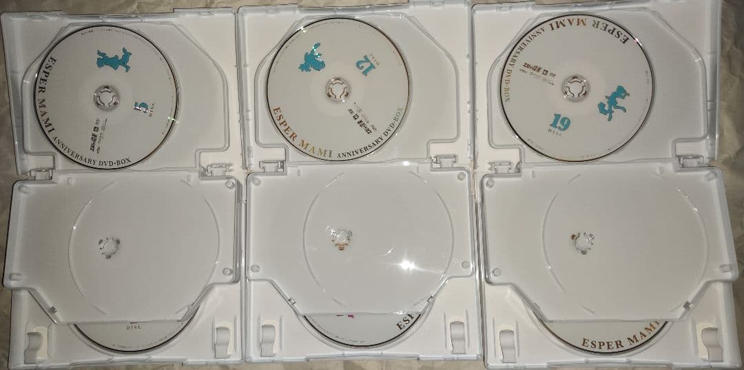 中古 エスパー魔美 アニバーサリーDVD-BOX　視聴確認済み