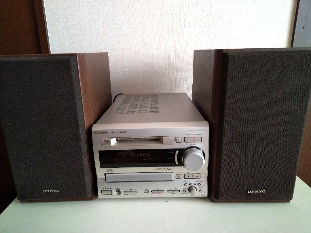 正常動作品】ONKYO FR-V7(CDピックアップレンズ、ベルト新品交換済