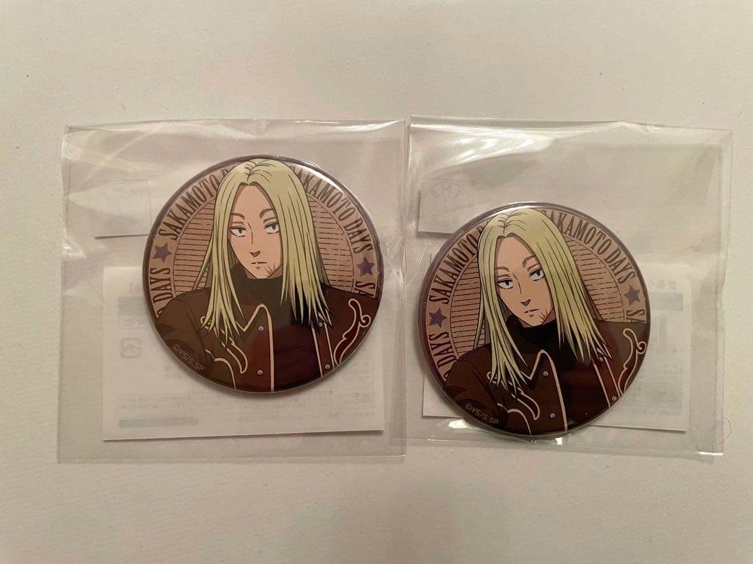 サカモトデイズ まるくじ Vintage Style 缶バッジ 神々廻 - メルカリ
