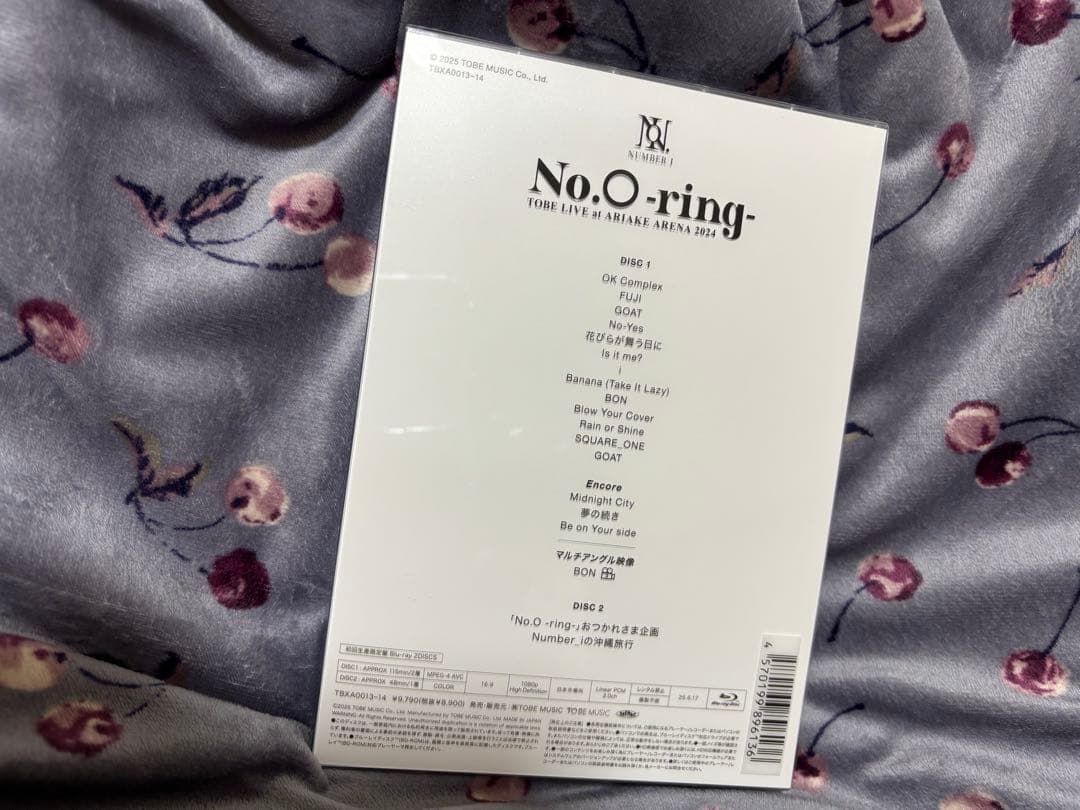 Number_i No.O-ring- 初回限定版 Blu-ray - メルカリ