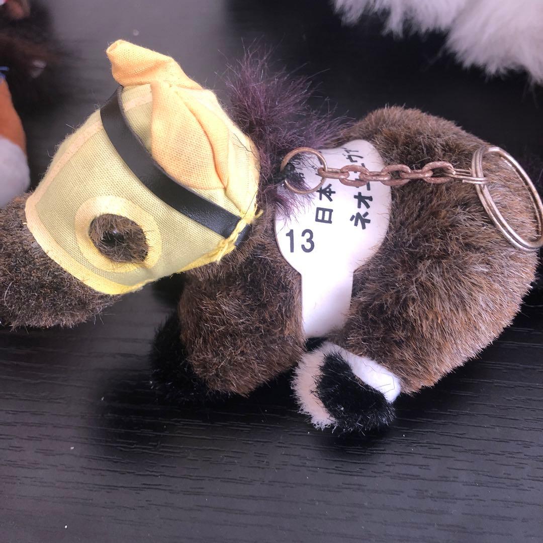 ♢送料込♢競馬 記念ホース 馬 ぬいぐるみ キーホルダー まとめ売り
