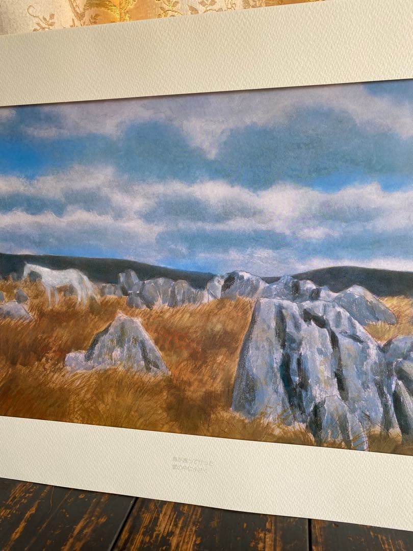 東山魁夷 白馬幻想 ポスター5枚セット 額装品 - メルカリ