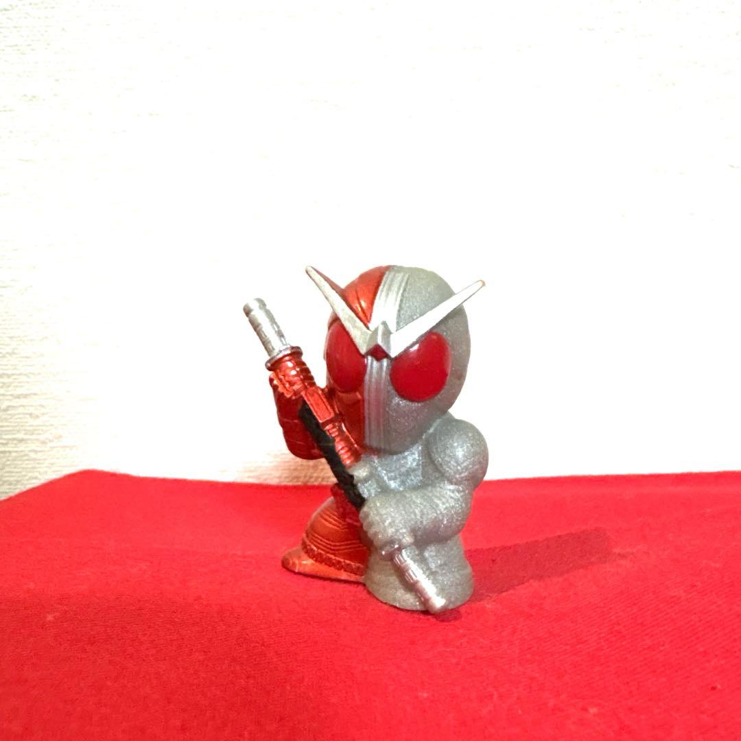 仮面ライダーW ヒートメタル 桐山漣 菅田将暉 フィギュア SHF 真骨彫 銀赤