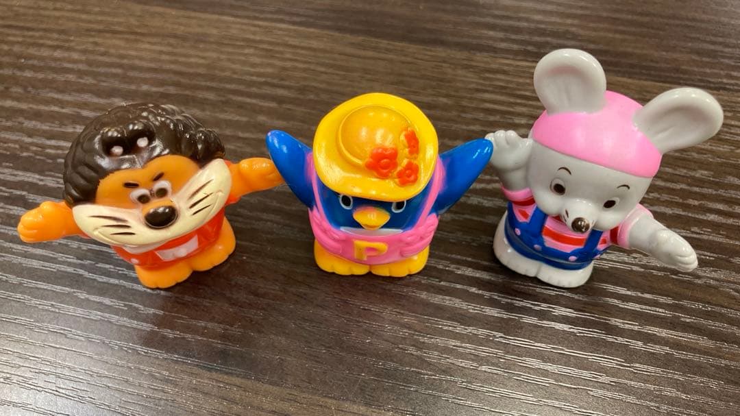 じゃじゃまる ぴっころ ぽろり 指人形 にこにこぷん 3個 セット おまけ