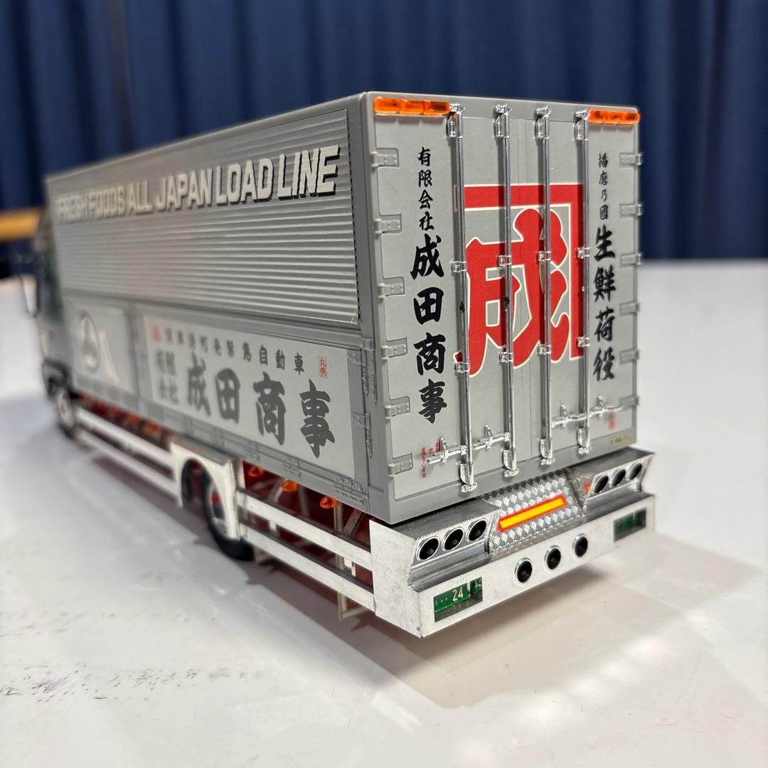 ☆デコトラプラモデルジャンク品☆日野レンジャー☆成田商事☆真紅丸
