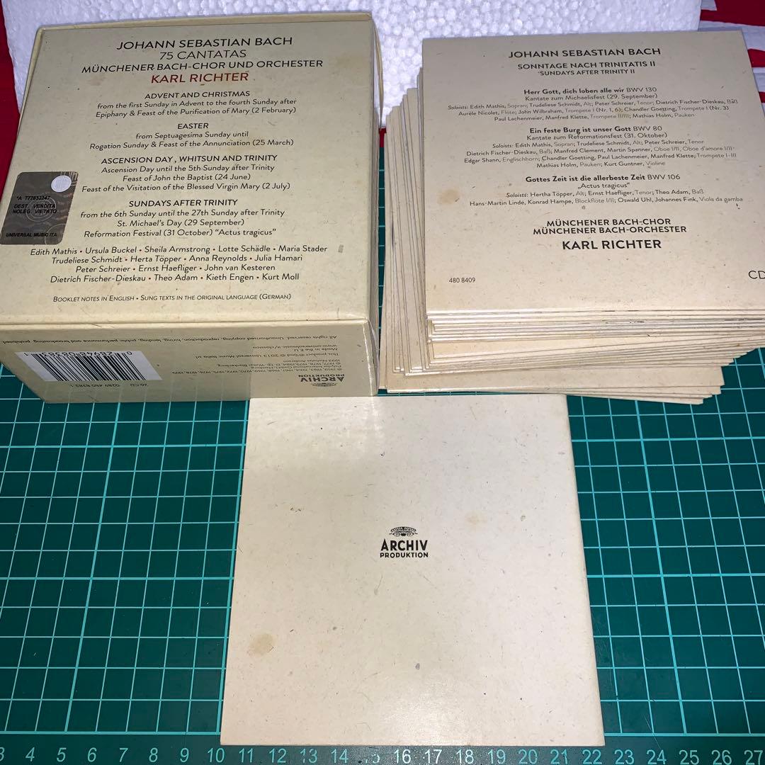 J.S.バッハ: カンタータ集 26枚組 カール・リヒター (演奏) - メルカリ
