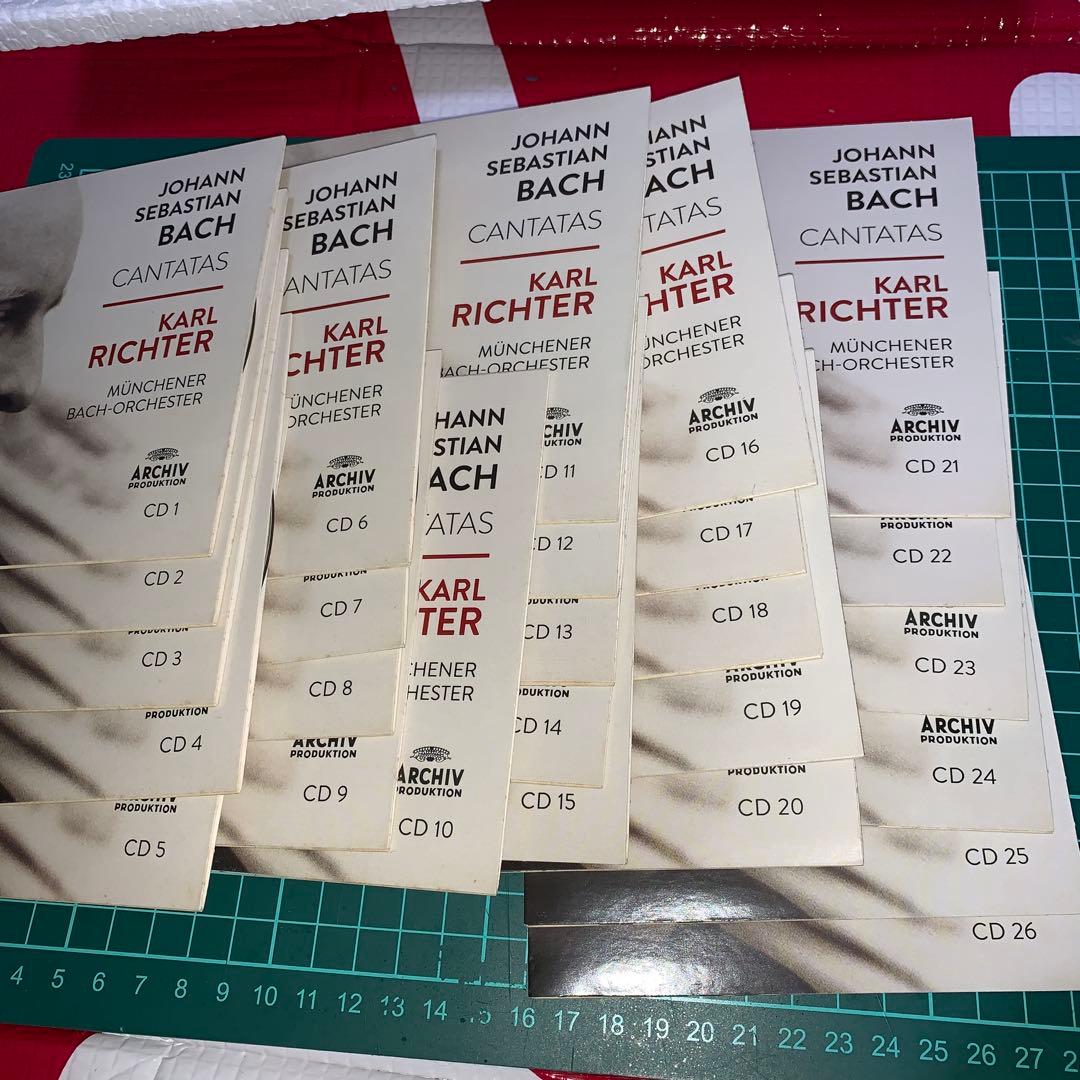 J.S.バッハ: カンタータ集 26枚組 カール・リヒター (演奏) - メルカリ