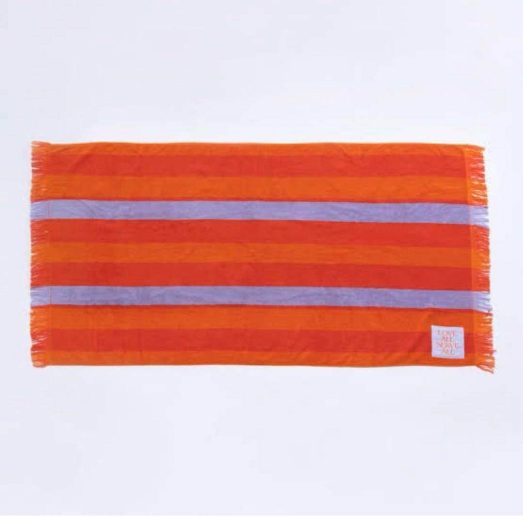 藤井風 LASA バスタオル オレンジ - メルカリ