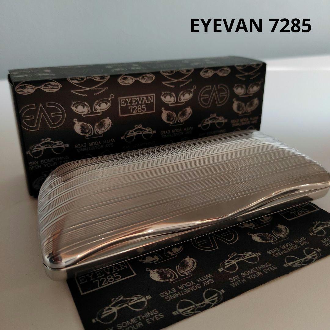 EYEVAN 7285 メガネケース アルミケース アイヴァン アイバン 純正