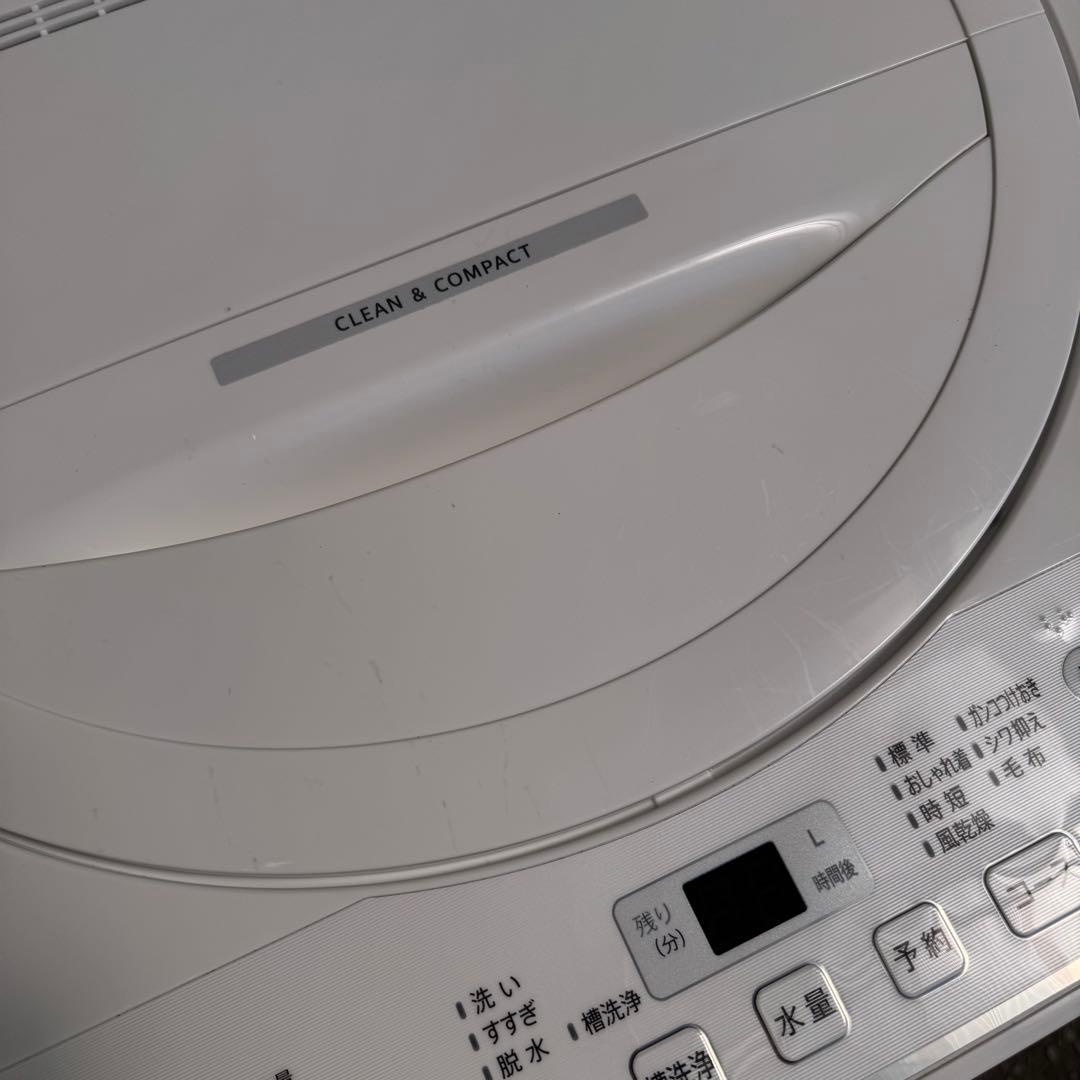 ★ 【購入前コメント必須】 SHARP 洗濯機 5.5kg ES-GE5G