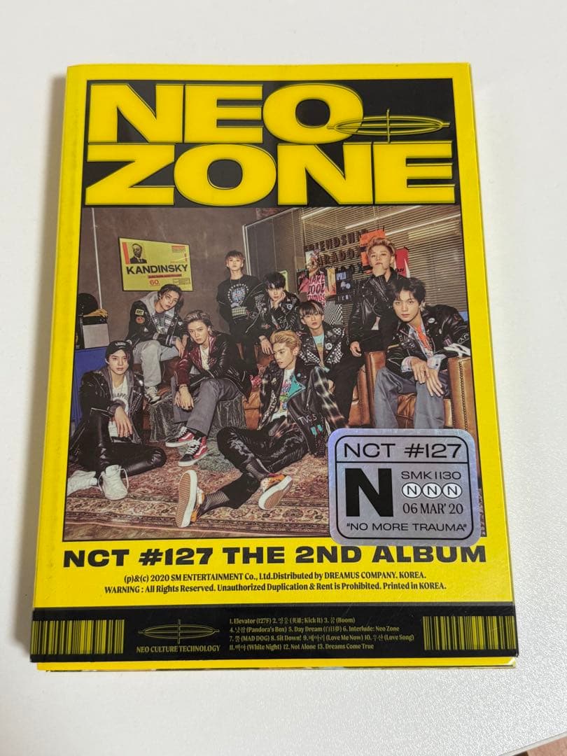 限定値下げ NCT127 ジェヒョン ユウタ 直筆サイン入りアルバム - メルカリ