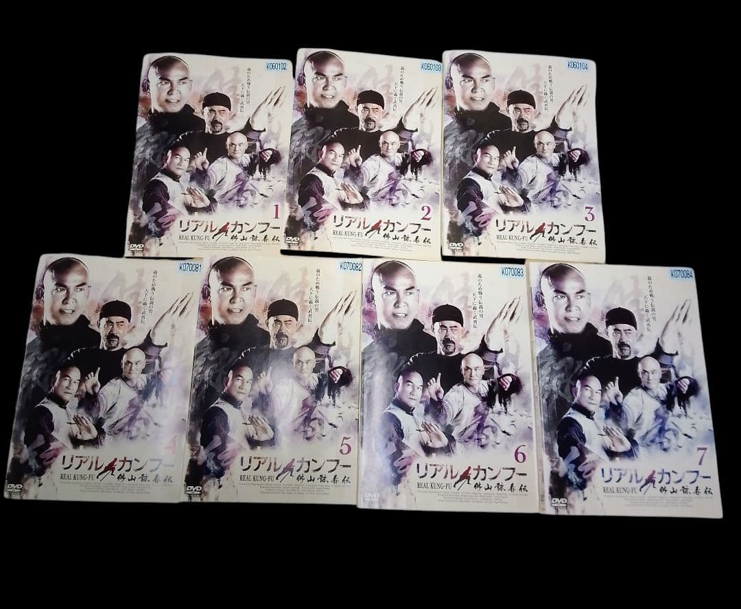 リアルカンフー DVD 1-7巻セット(レンタル落ちDVD)9010