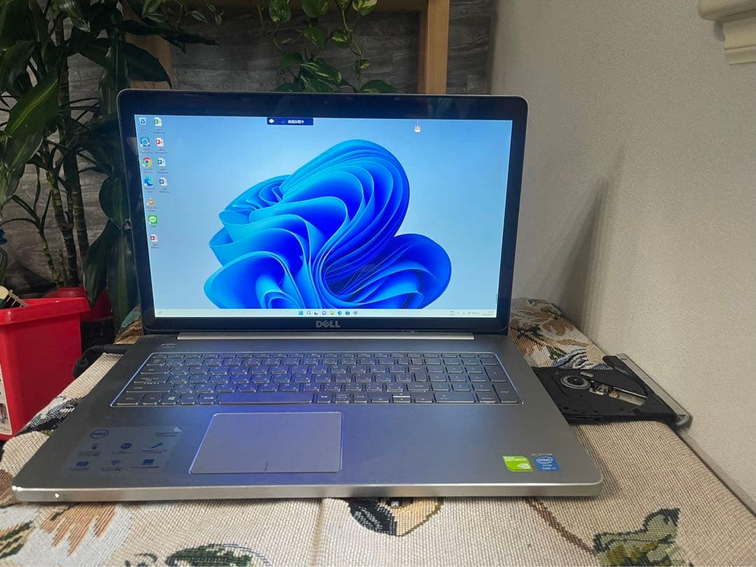 DELL タッチパネル・16GBメモリ・Core i7 ゲーミング ノート ゲーミングノートパソコン Alienware m16 ダークメタリックムーン