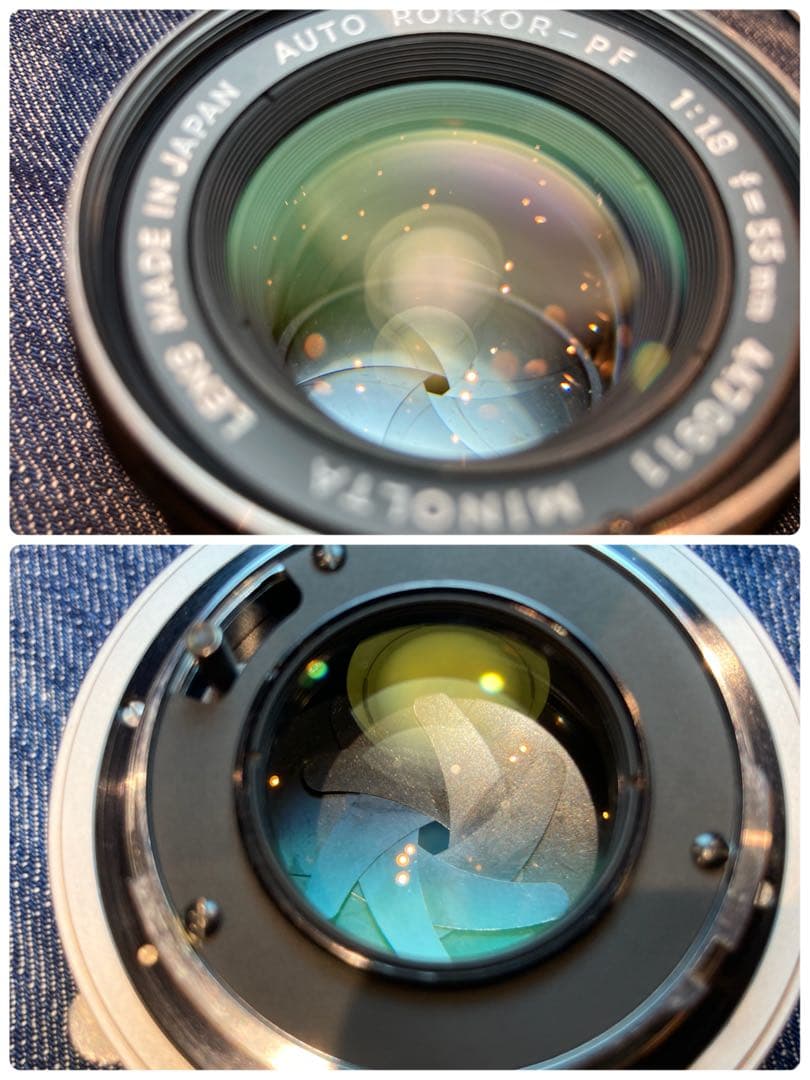 完動品＊美品＊初期保証☆minolta Sr-1s&ロッコールレンズ☆